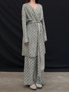 Mutedance 25 Spring/Summer Silk Linen Loose Trousers Series MD-MD25SS82-GREY MD25SS77